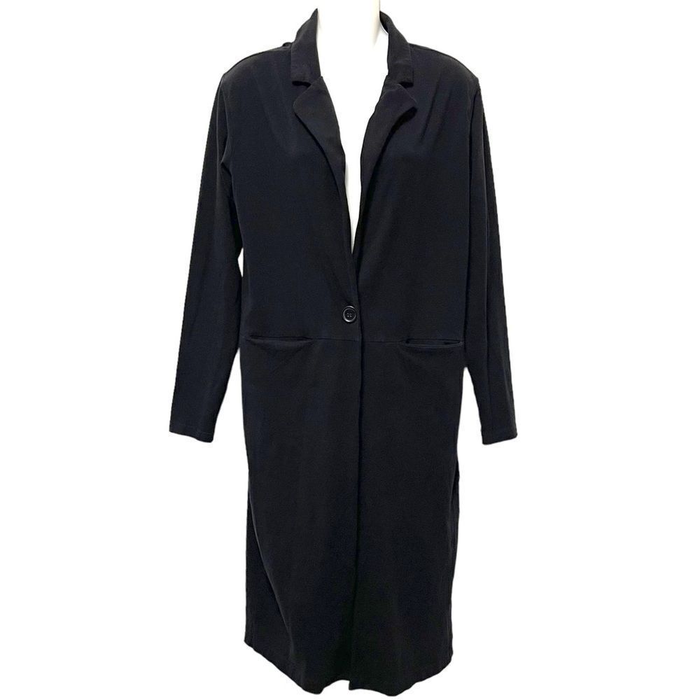 JACQUELINE DE YONG Pruit Minimalist Collared Cardigan M